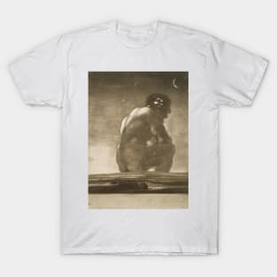 Seated Giant by Francisco Goya T-Shirt